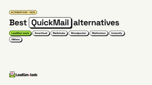 Best QuickMail Alternatives in 2026: 8 Tools Compared