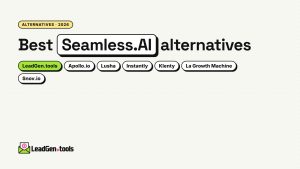 Best Seamless.AI Alternatives in 2026: 8 Tools Compared