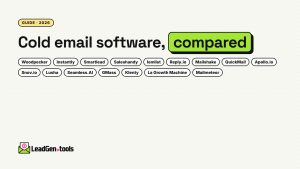 Cold Email Software Compared (2026): Every Tool, Price and Alternative