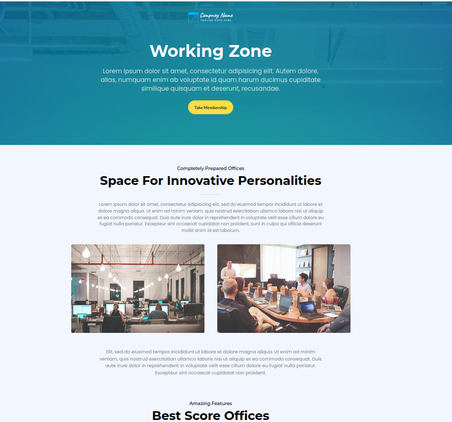 Working Space | Home